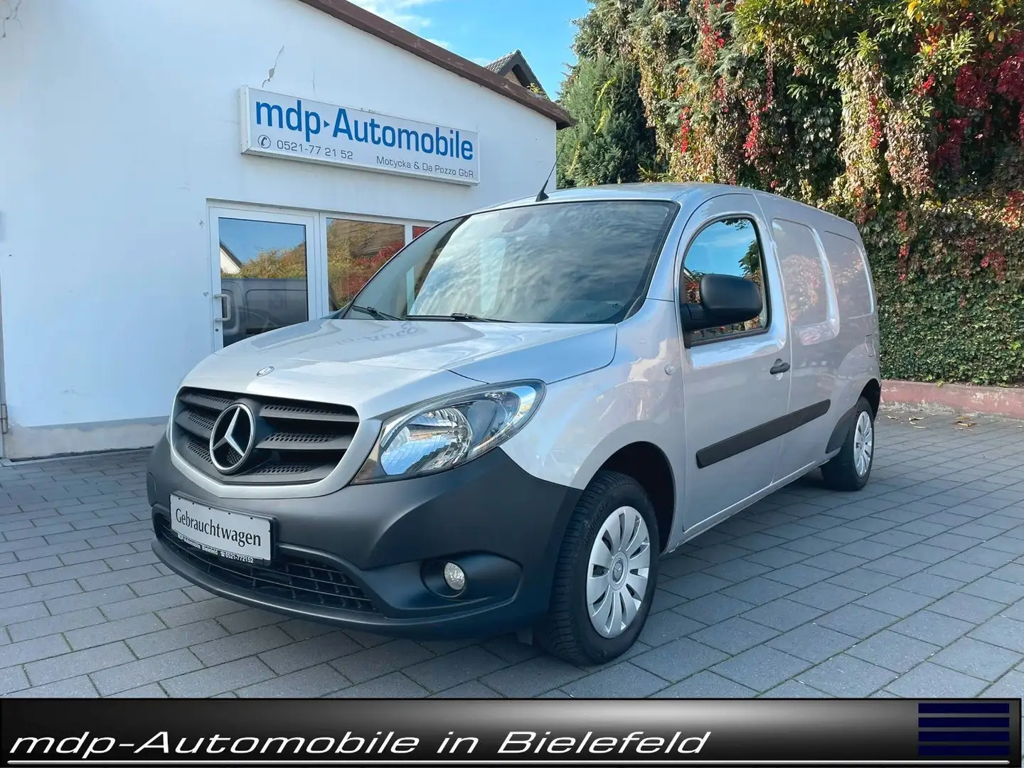 Mercedes-Benz CITAN KASTEN 110 CDI *EXTRALANG*KLIMA*EURO6* Silber - 1