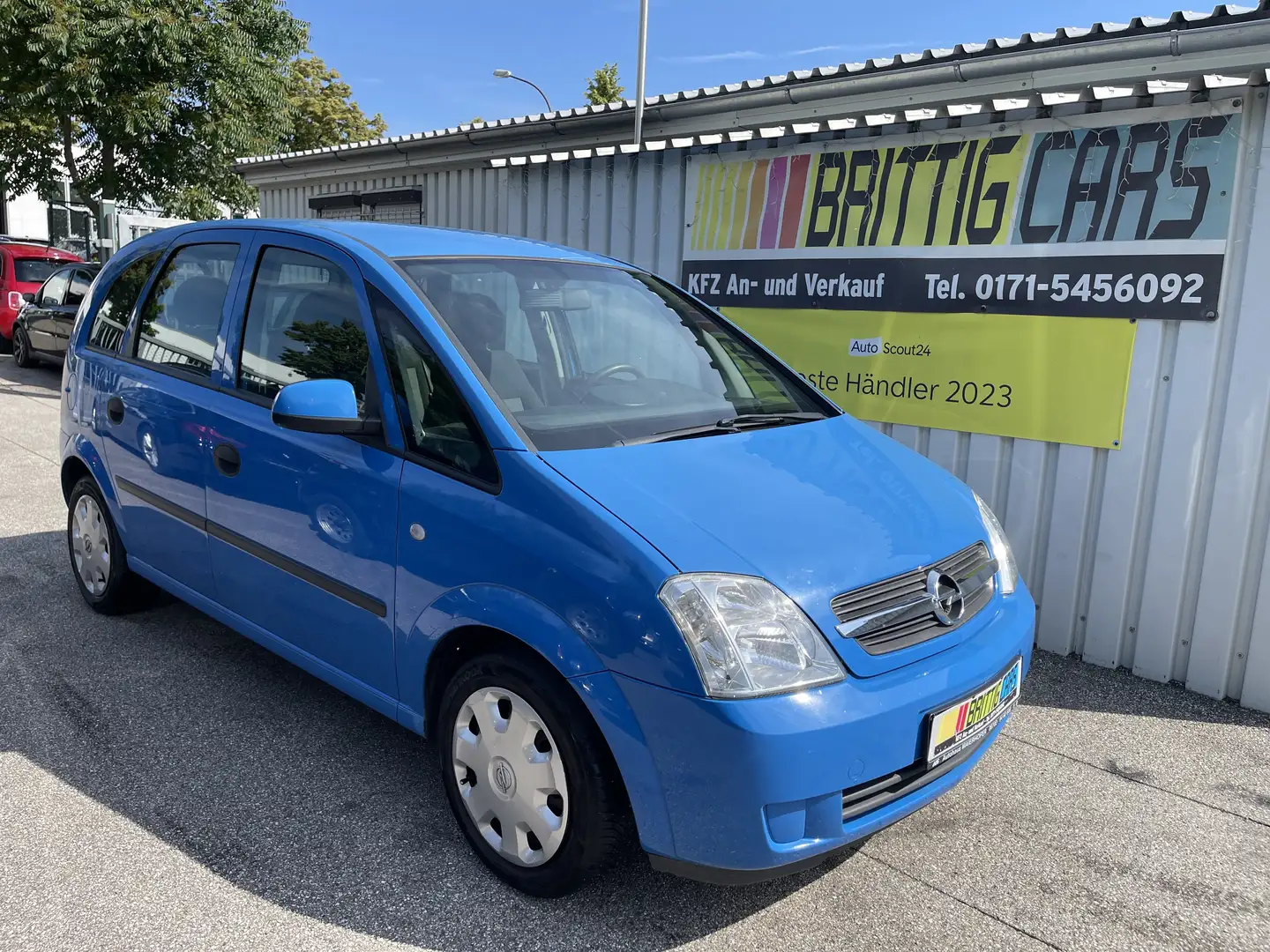 Opel Meriva 1.8 16V Enjoy* TÜV NEU* KLIMA* AHK* Bleu - 1
