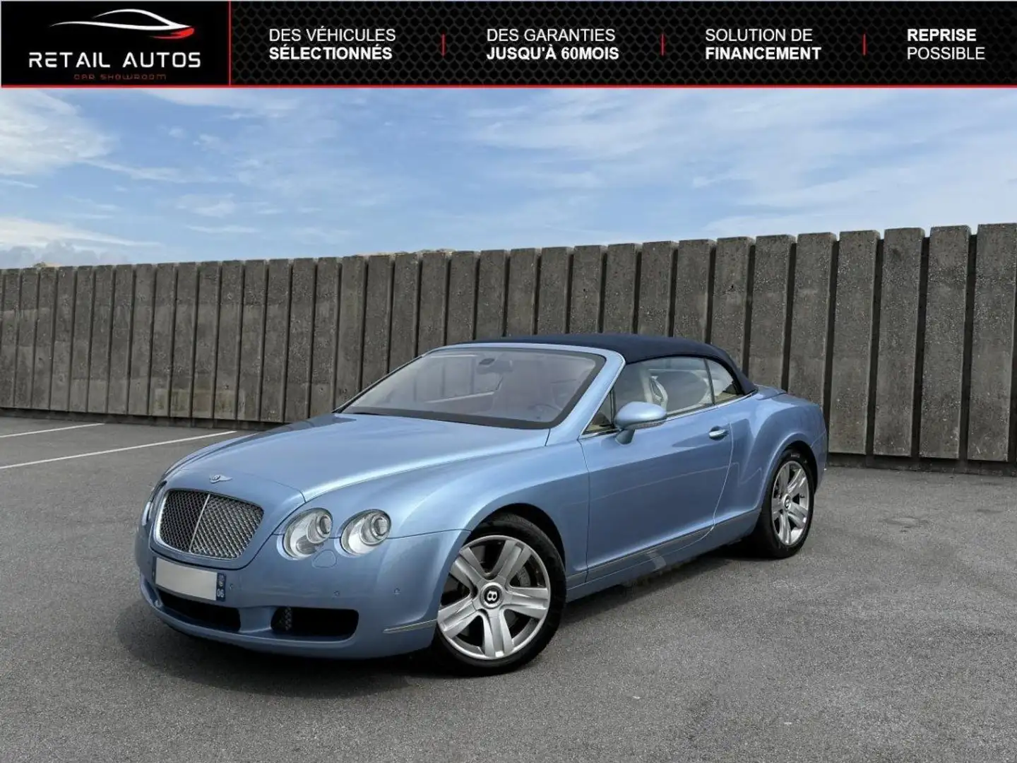Bentley Continental GTC 6.0i W12 - BVA Azul - 1