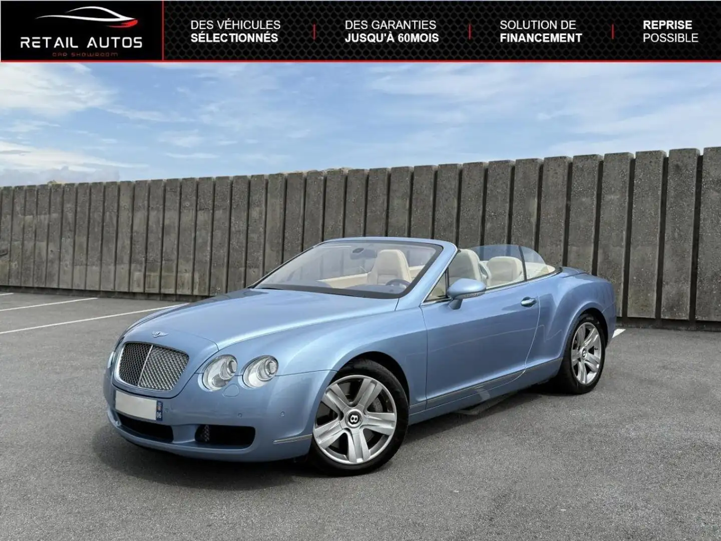 Bentley Continental GTC 6.0i W12 - BVA Albastru - 2
