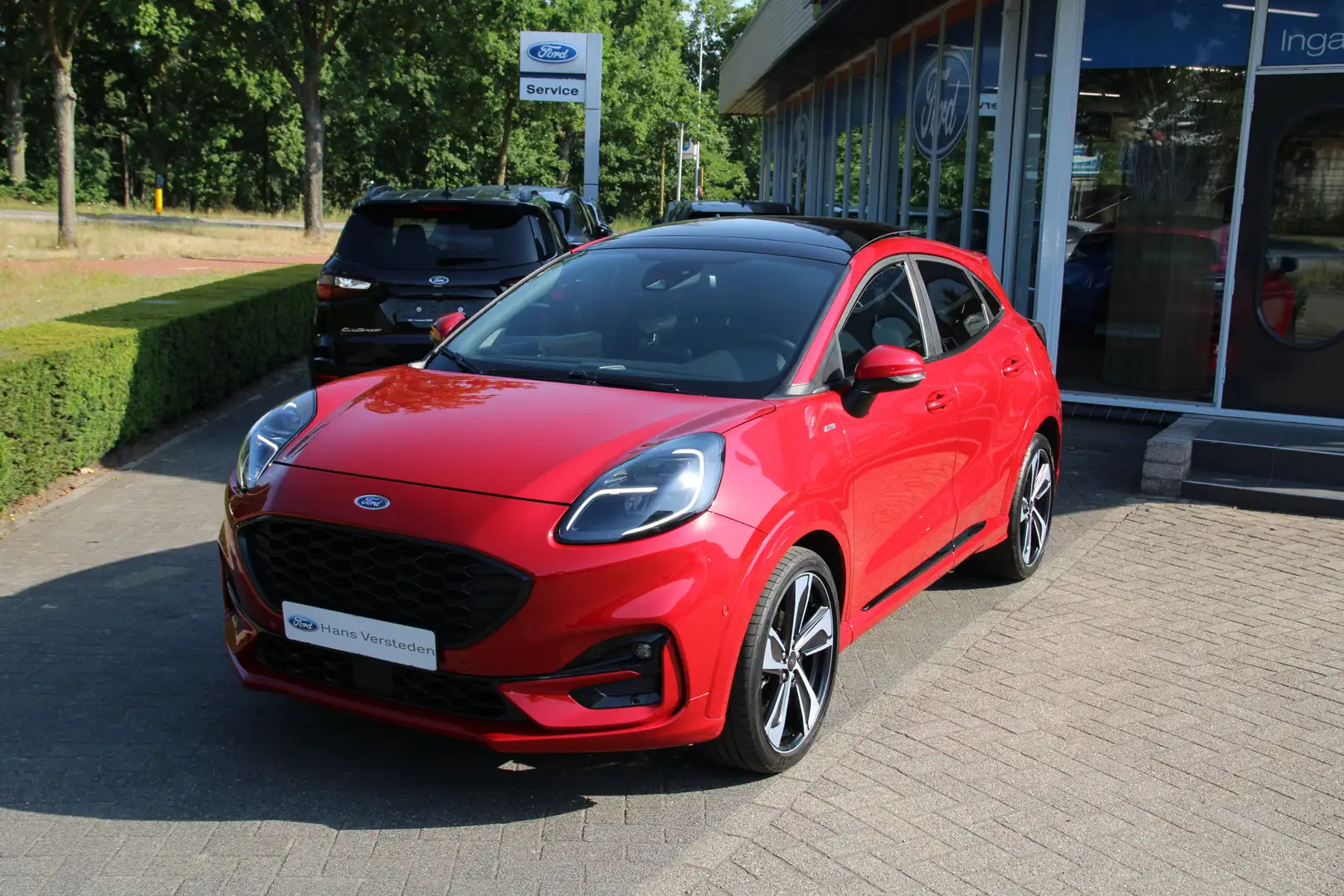 Ford Puma 1.0 EcoBoost ST-Line X 125 PK Automaat PANORAMADAK Rouge - 2