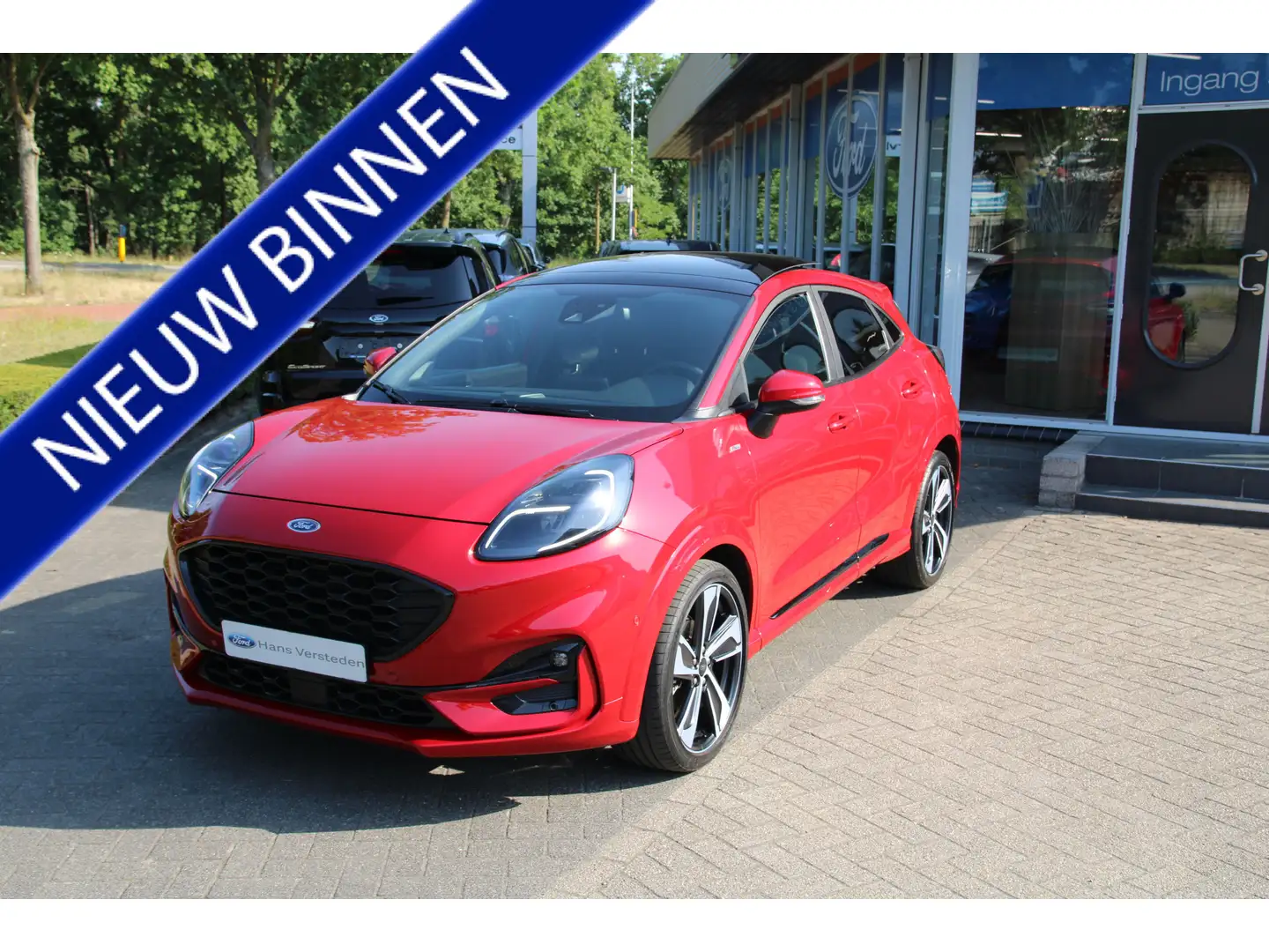 Ford Puma 1.0 EcoBoost ST-Line X 125 PK Automaat PANORAMADAK Rouge - 1