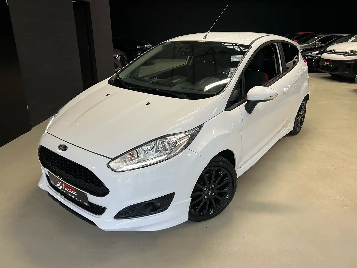 Ford Fiesta 1.5 TDCi ST-Line CLIM*GPS*SONY*CAPT*GARANT 2 ANS* Blanc - 1