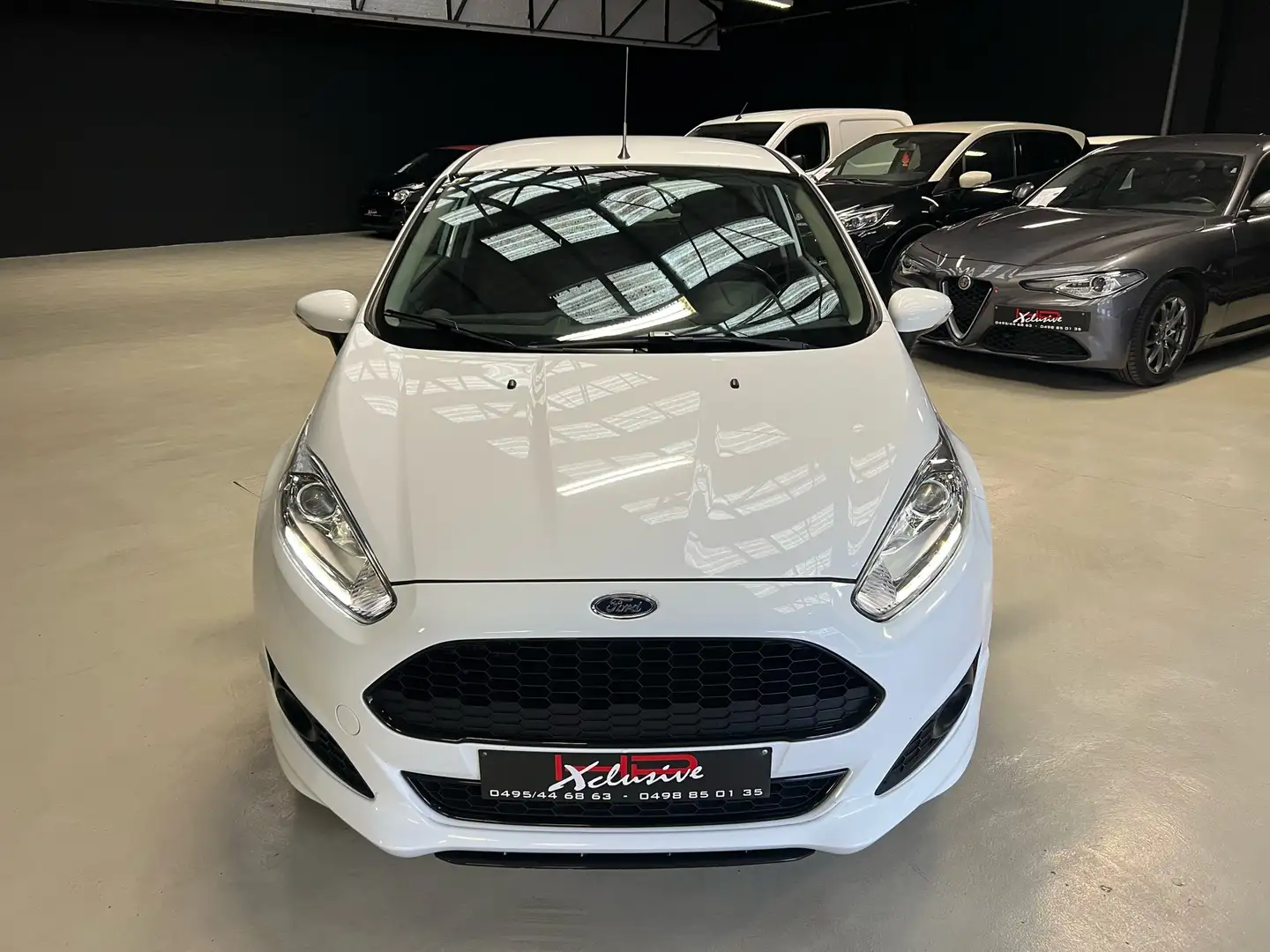 Ford Fiesta 1.5 TDCi ST-Line CLIM*GPS*SONY*CAPT*GARANT 2 ANS* Blanc - 2