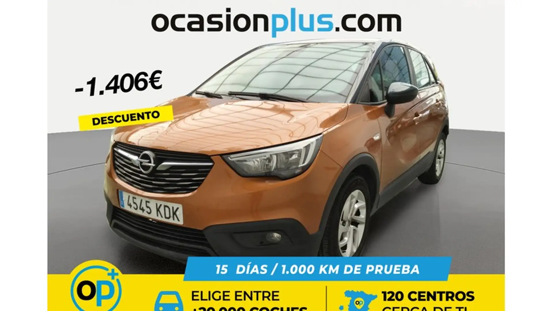 Opel Crossland X 1.2 MPFI Selective 81 Naranja - 1