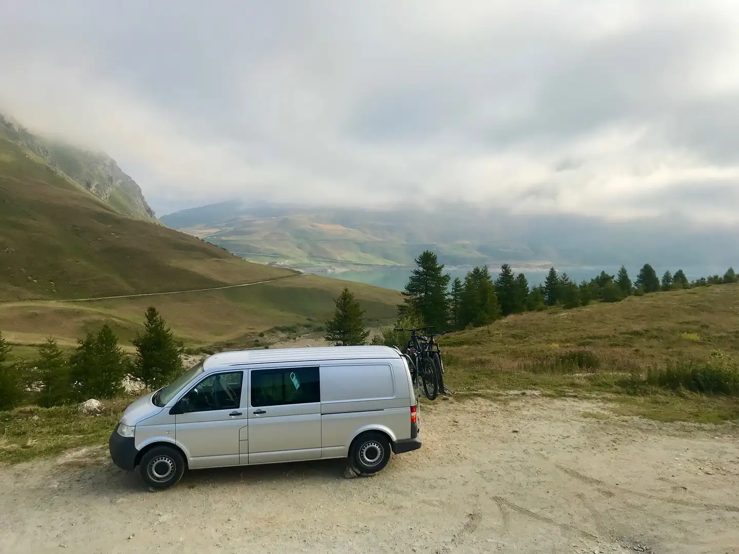 Volkswagen T5 Transporter Silber - 1