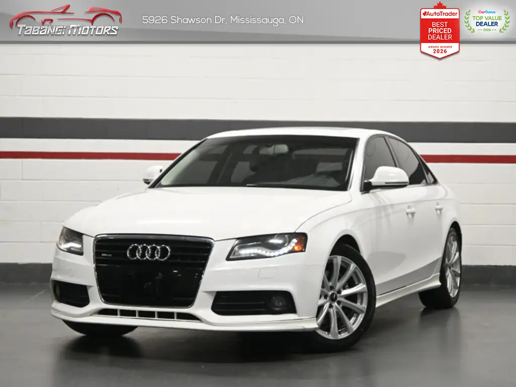 2009 Audi A4 V6 3.2 B&O Heated Seats Sunroof Navigation