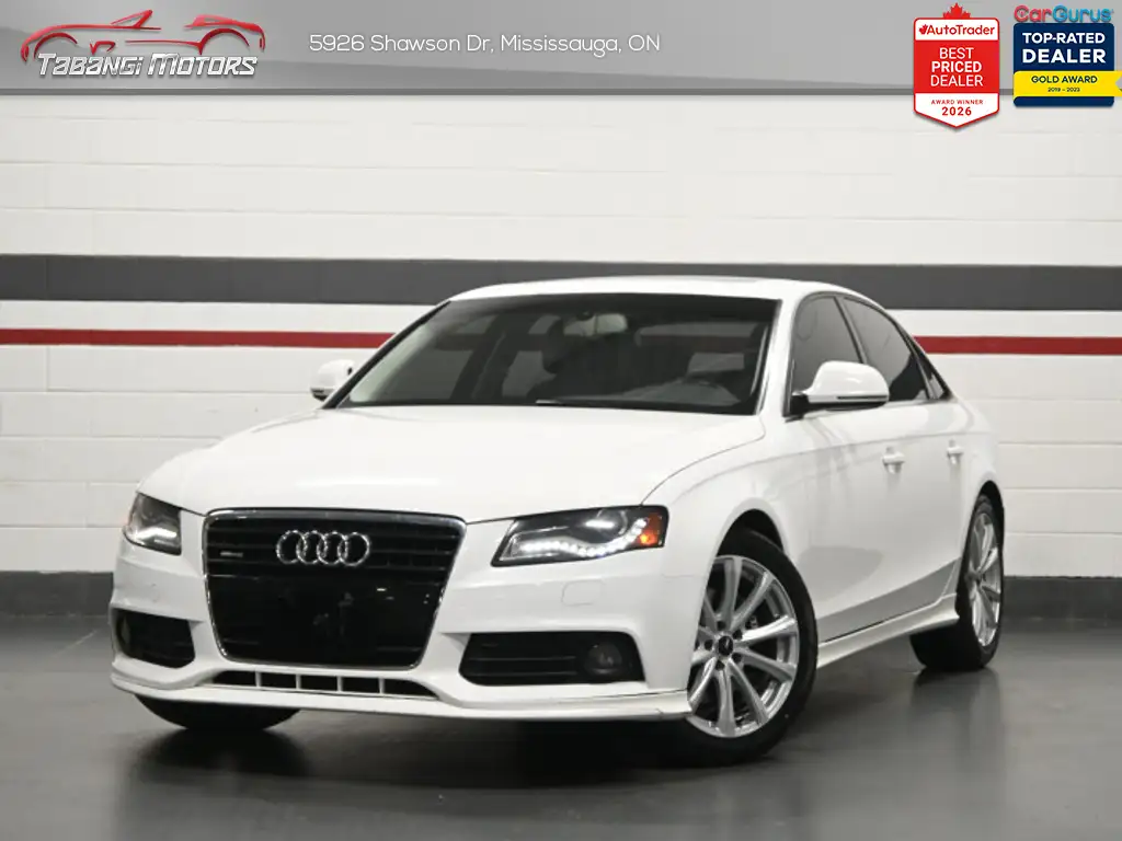 2009 Audi A4 V6 3.2 B&O Heated Seats Sunroof Navigation