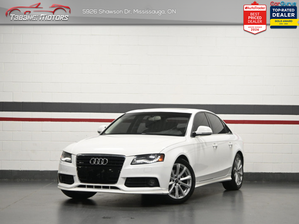 2009 Audi A4 V6 3.2 B&O Heated Seats Sunroof Navigation