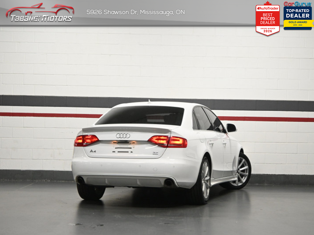 2009 Audi A4 V6 3.2 B&O Heated Seats Sunroof Navigation