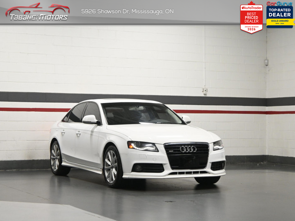 2009 Audi A4 V6 3.2 B&O Heated Seats Sunroof Navigation