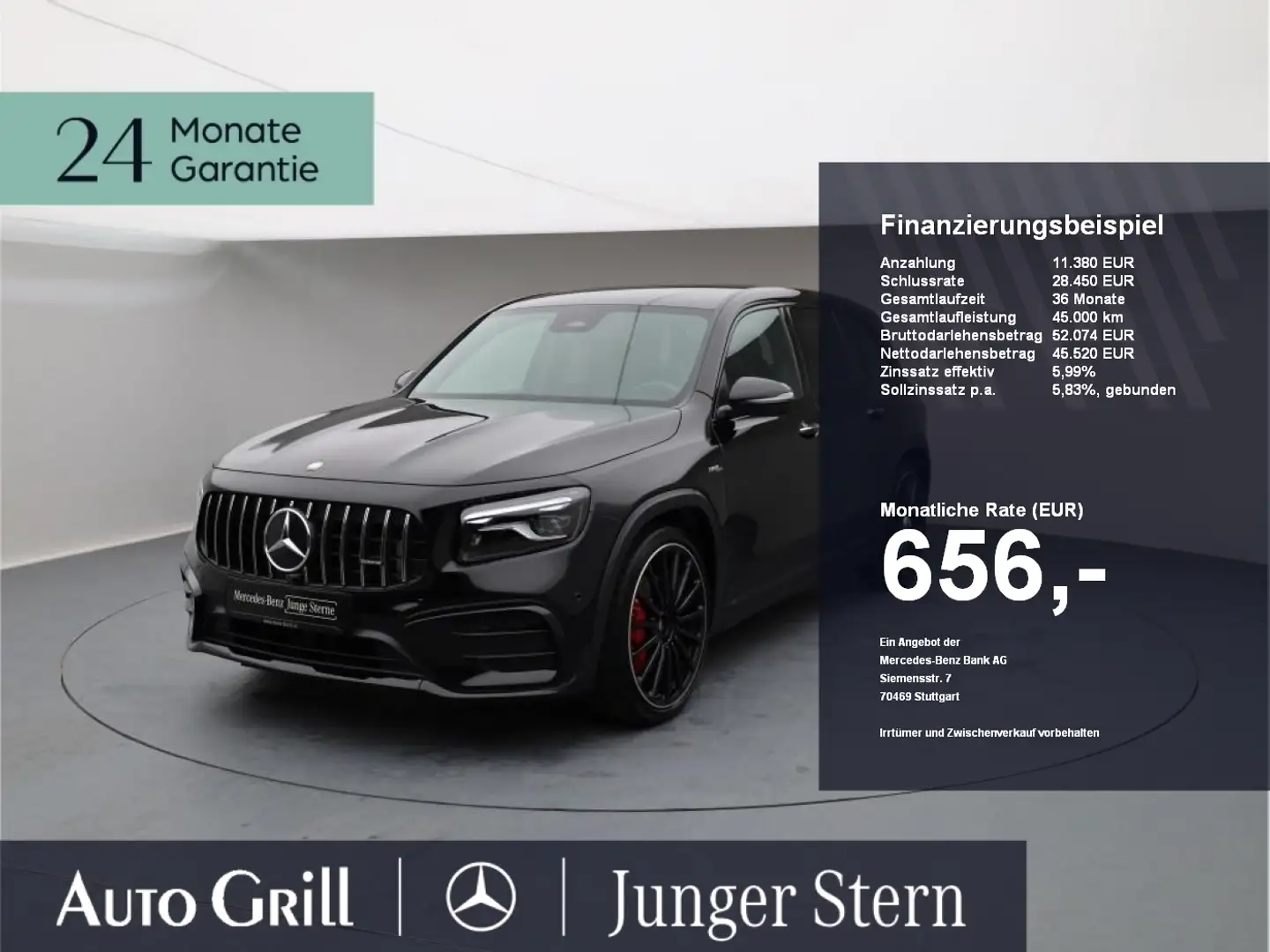 Mercedes-Benz GLB 35 AMG 4M Night Standhzg 360 Premium KeyGO Nero - 1