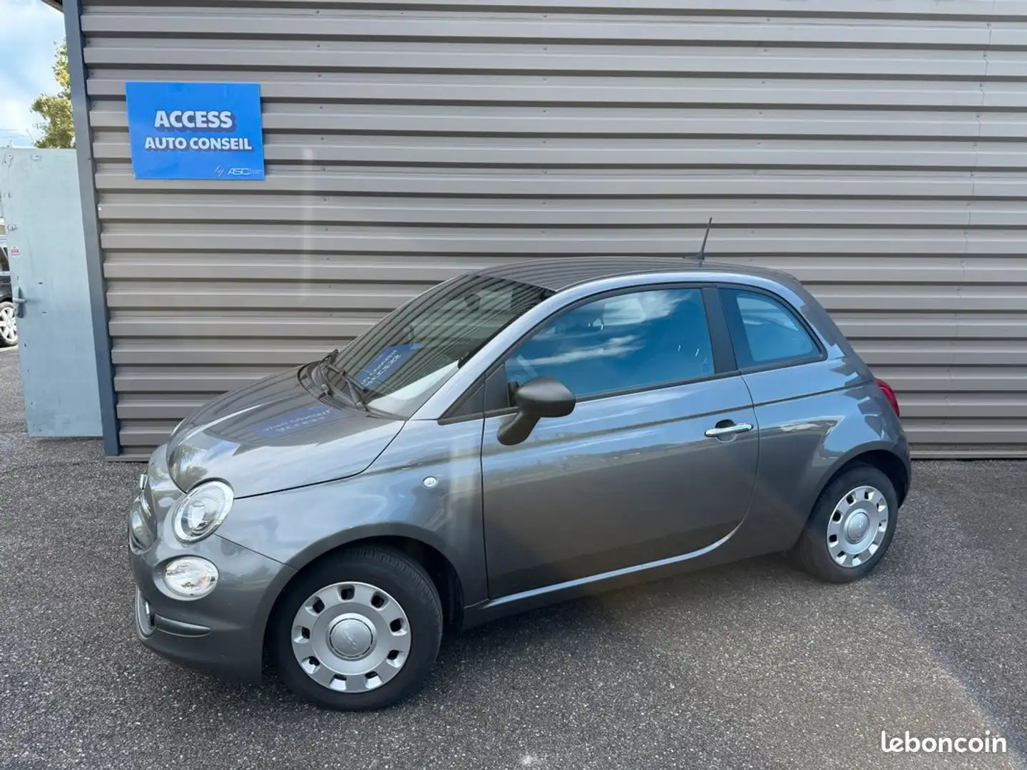Fiat 500 Hybride HYBRID 70cv, Comme Neuve, GARANTIE Gris - 1