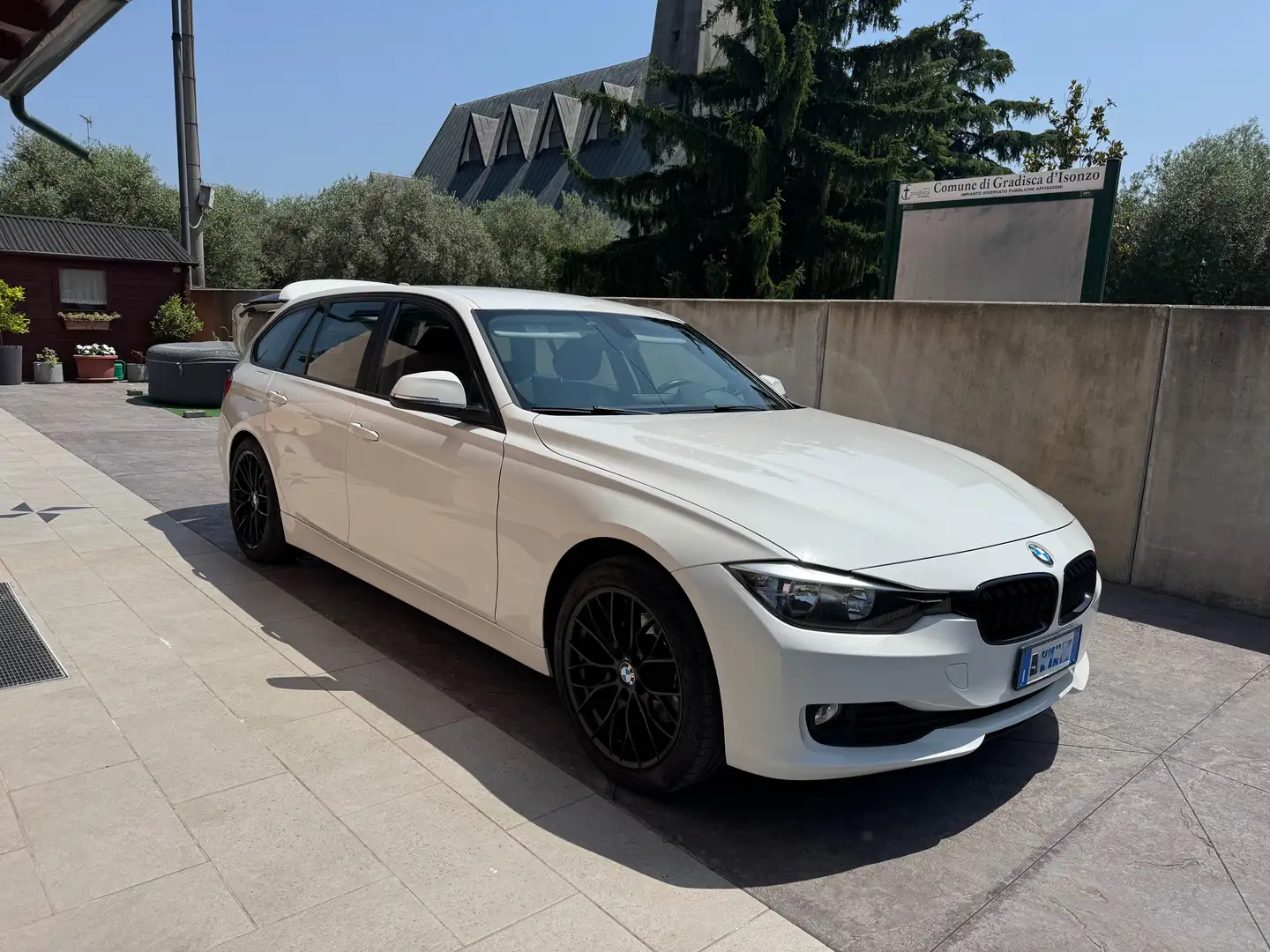 BMW 320 Serie 3 F31 2012 Touring 320d Touring Bianco - 1
