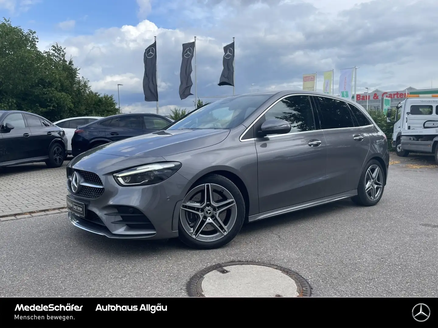 Mercedes-Benz B 250 B 250 4M AMG AHK Burmest Multibeam Standheizung Grau - 2
