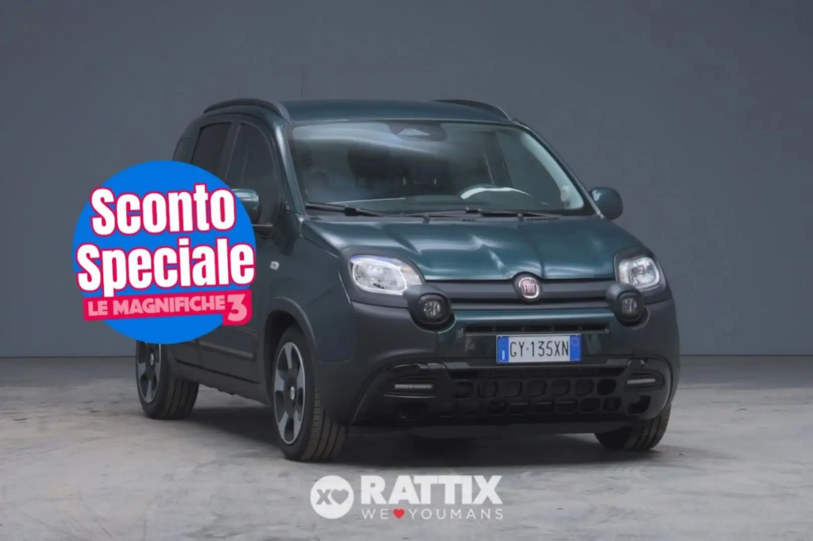 Fiat Panda Pandina 1.0 Firefly Hybrid 70CV Cross Vert - 1
