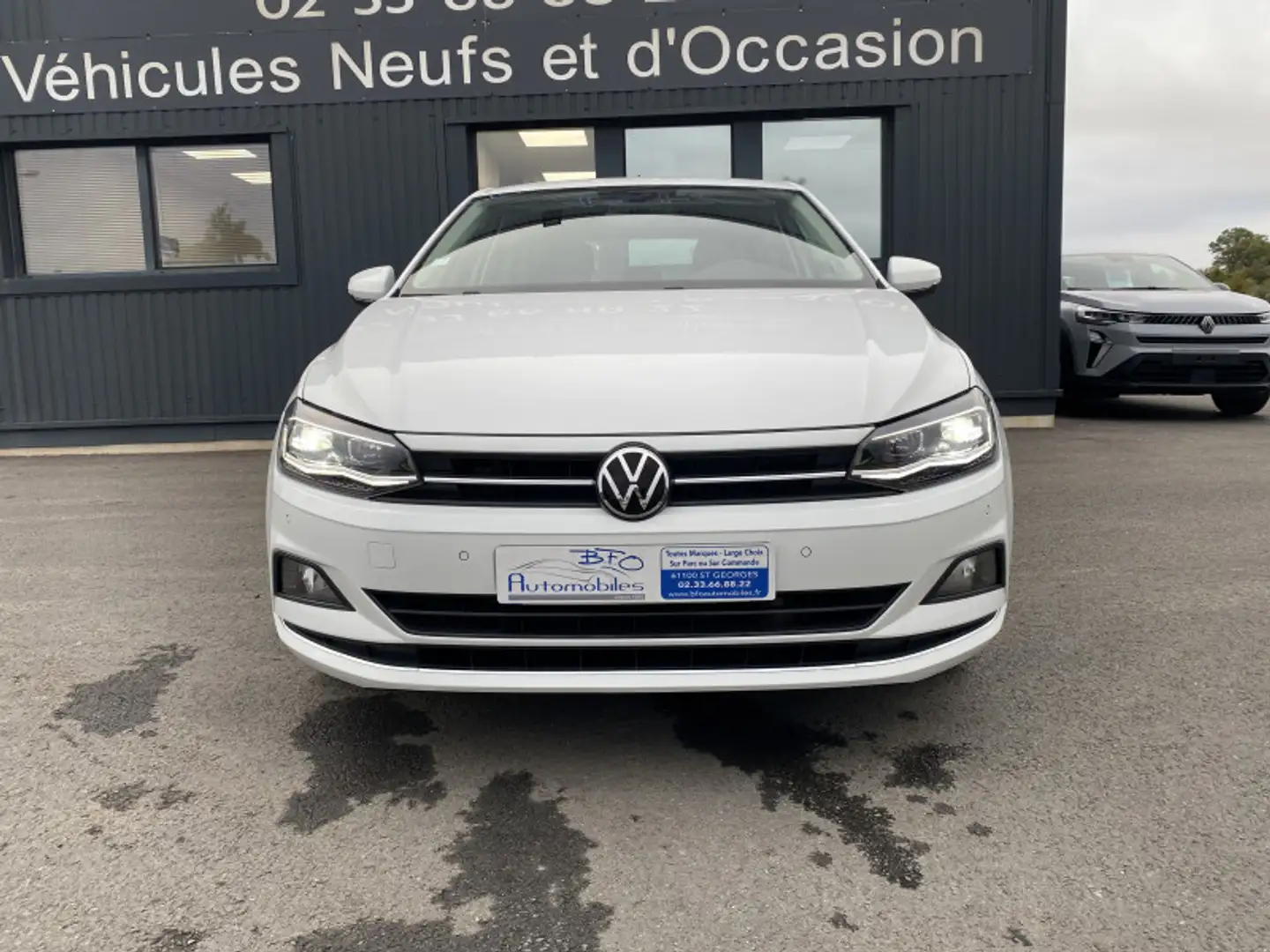 Volkswagen Polo 1.0 TSI 95CH CARAT EURO6D-T Blanco - 2