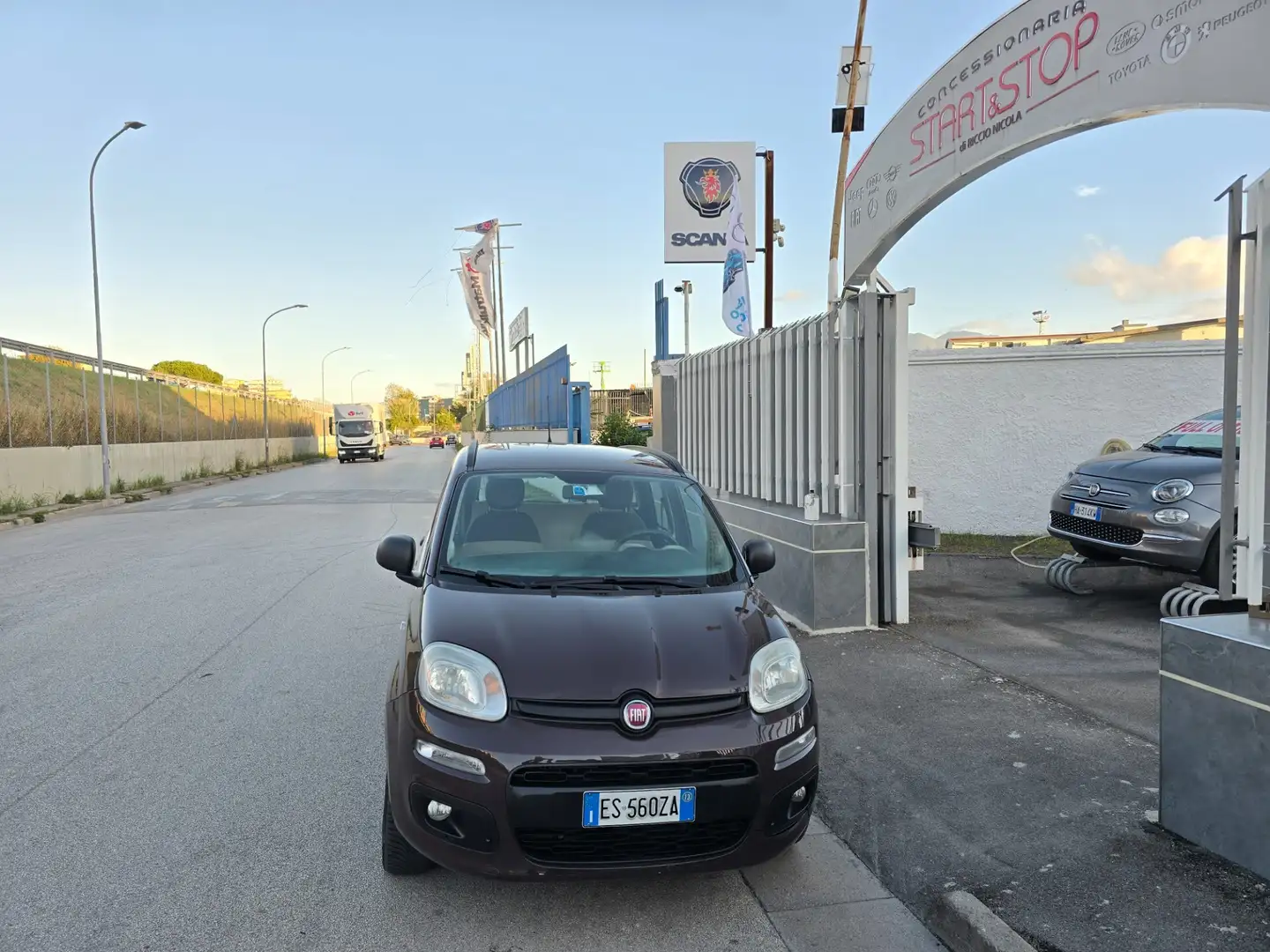 Fiat Panda Fiat Panda 0.9 TwinAir Turbo Natural Power Lounge Braun - 2