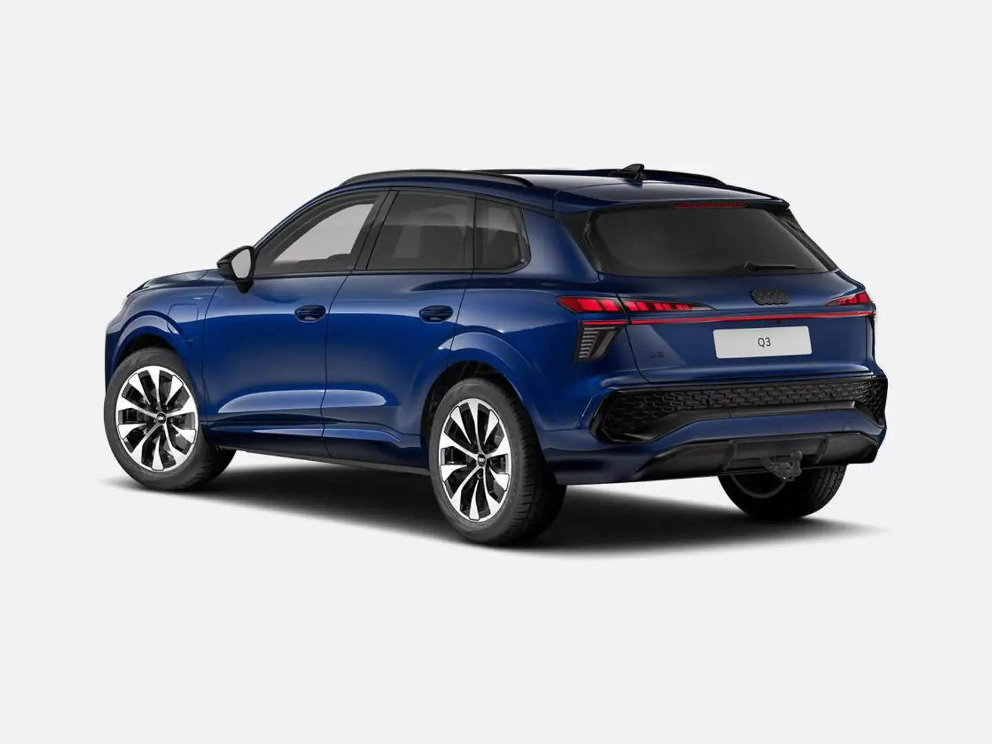 Audi Q3 e-hybrid S edition 272 PK · Tech plus · Glazen pan Blauw - 2