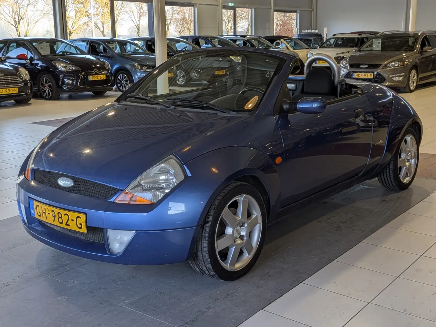 Ford Streetka 1.6 Lichtmetalen velgen, Stuurbekrachtiging Bleu - 2