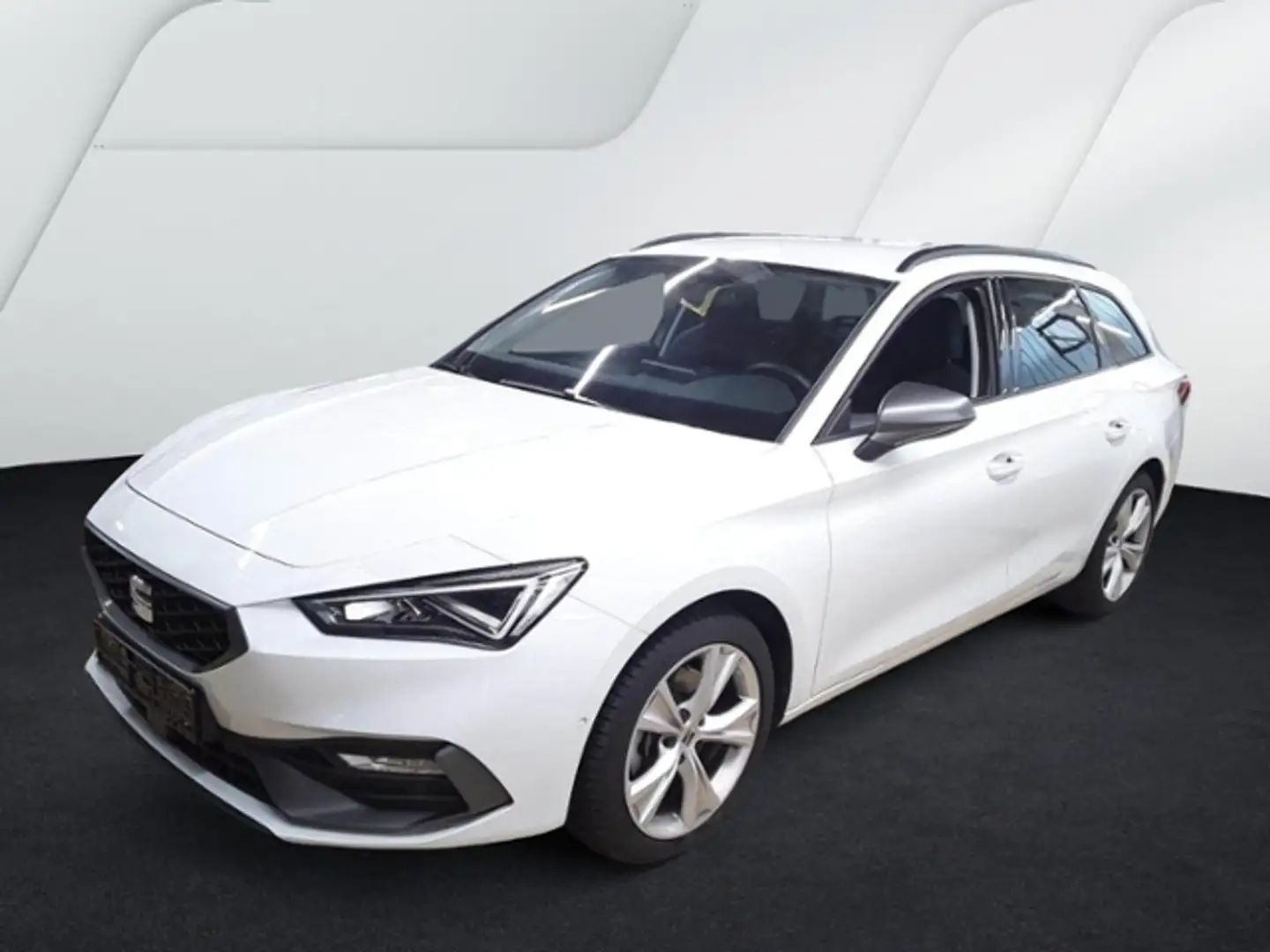 SEAT Leon Sportstourer 2.0 TDI DSG FR LED+NAVI+RFK+AC Weiß - 2
