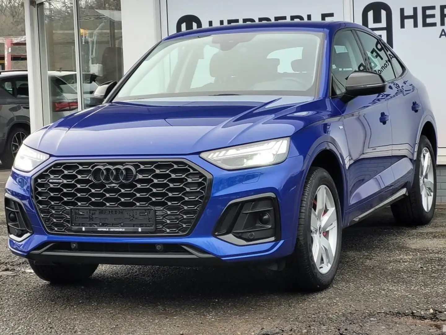 Audi Q5 Sportback 40TDI quat. edition one MATRIX+HEAD Bleu - 2