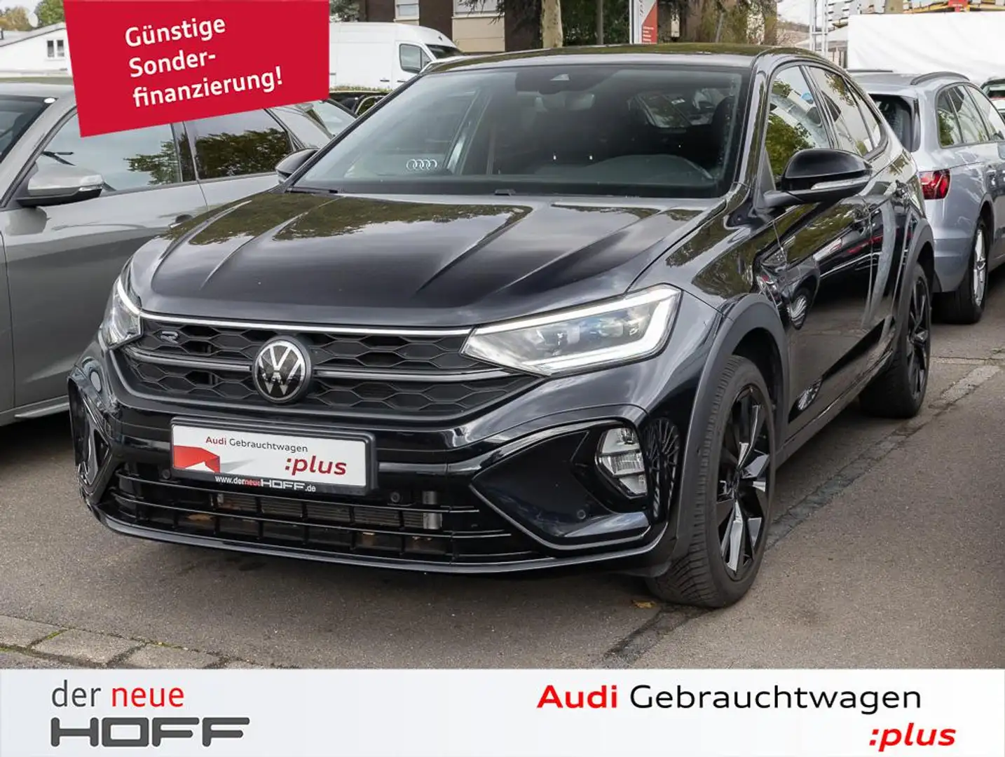Volkswagen Taigo 1.5 TSI R-Line Pano 18 Zoll Black Style Rückfahrka Schwarz - 1