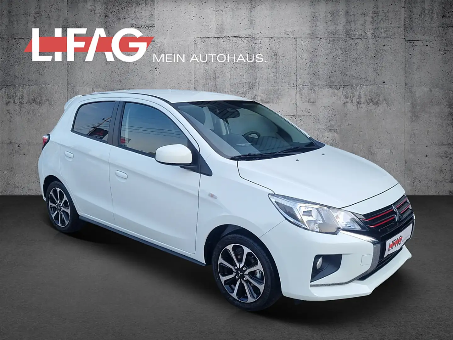 Mitsubishi Space Star 1,2 MIVEC Invite Autom. *ab € 14.990,-* Weiß - 1