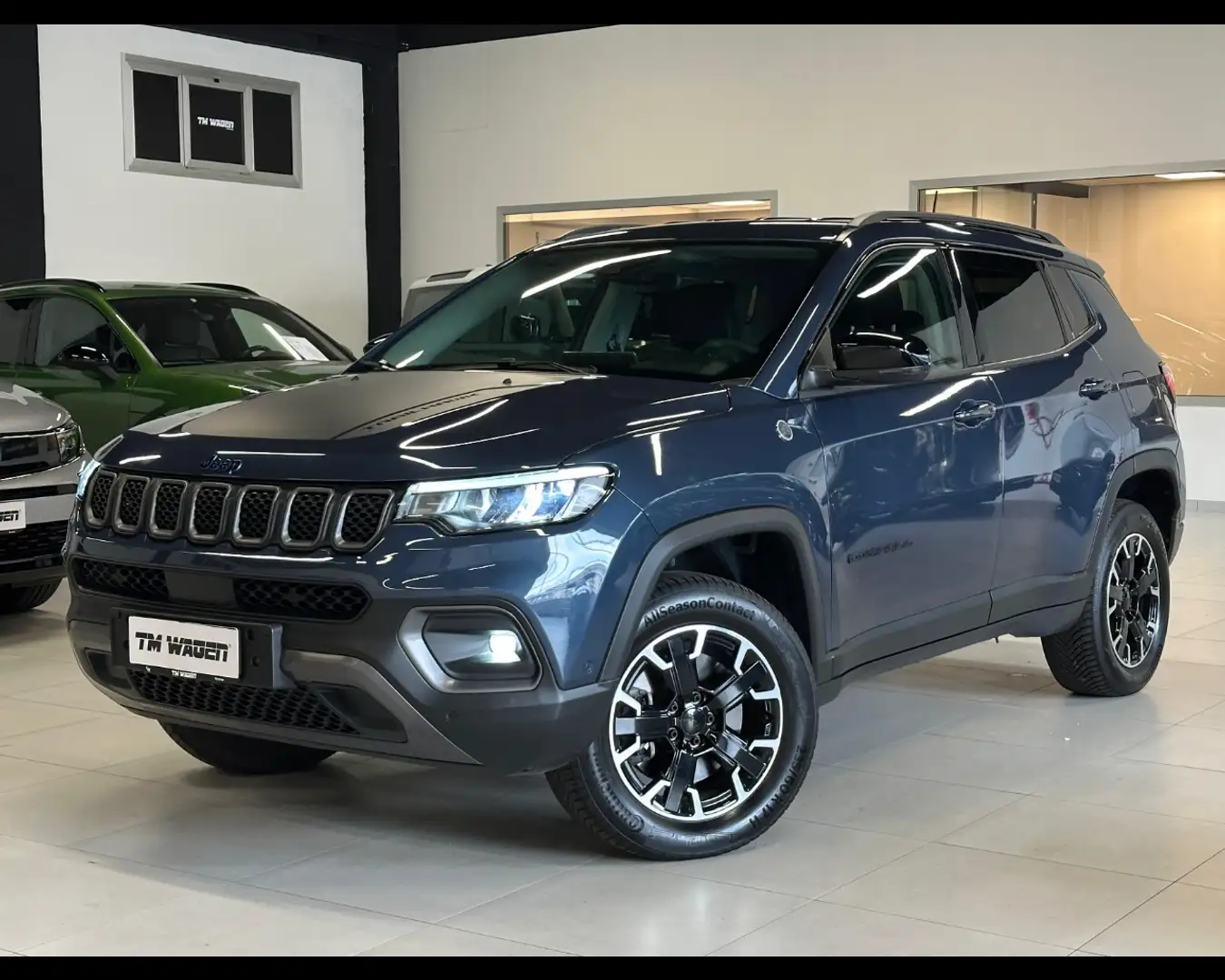 Jeep Compass 1.3 Turbo T4 240 CV PHEV AT6 4xe Trailhawk Blu/Azzurro - 1