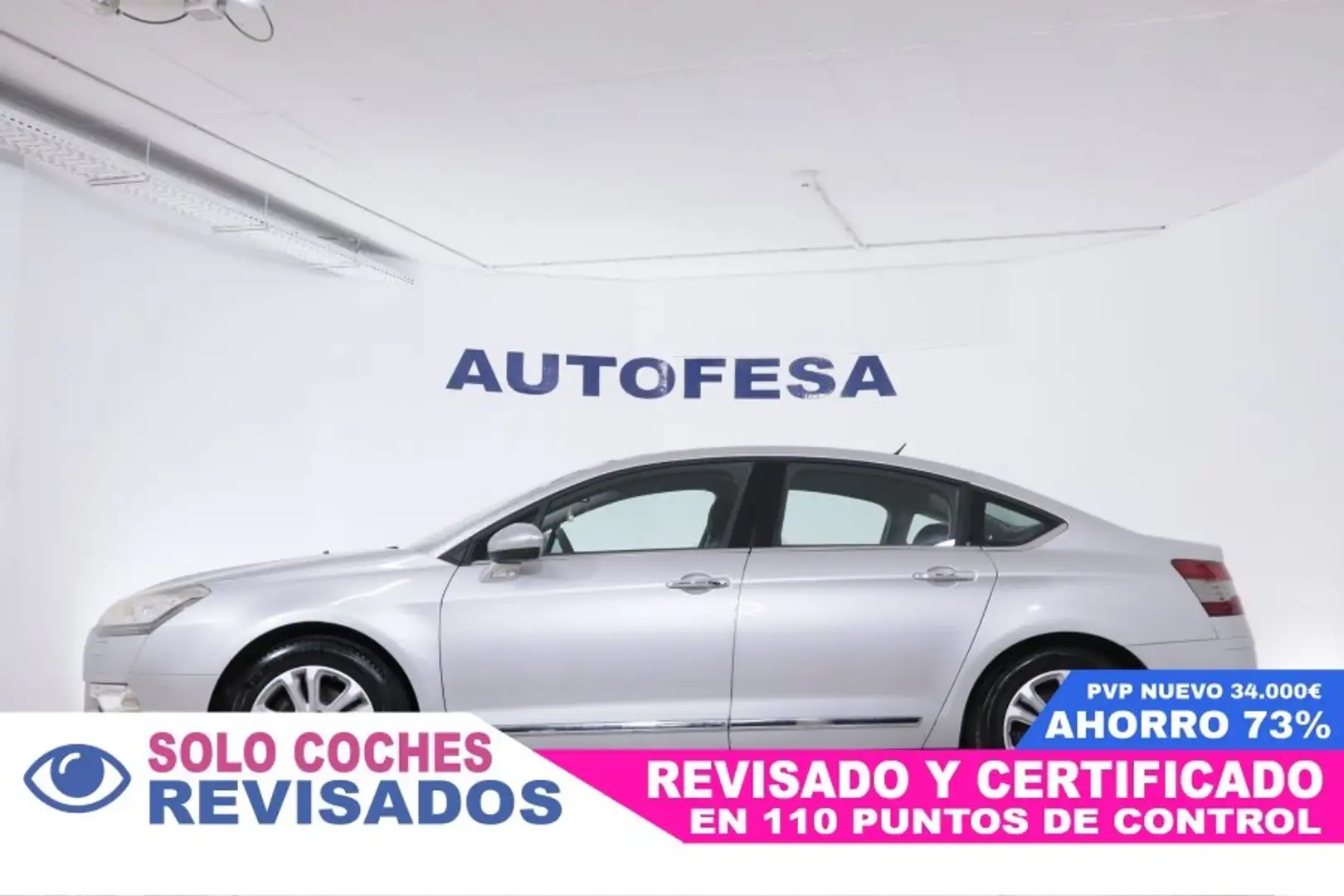 Citroen C5 2.0 HDI 160CV EXCLUSIVE 4P # NAVY,BIXENON,PARKTORN Gris - 2