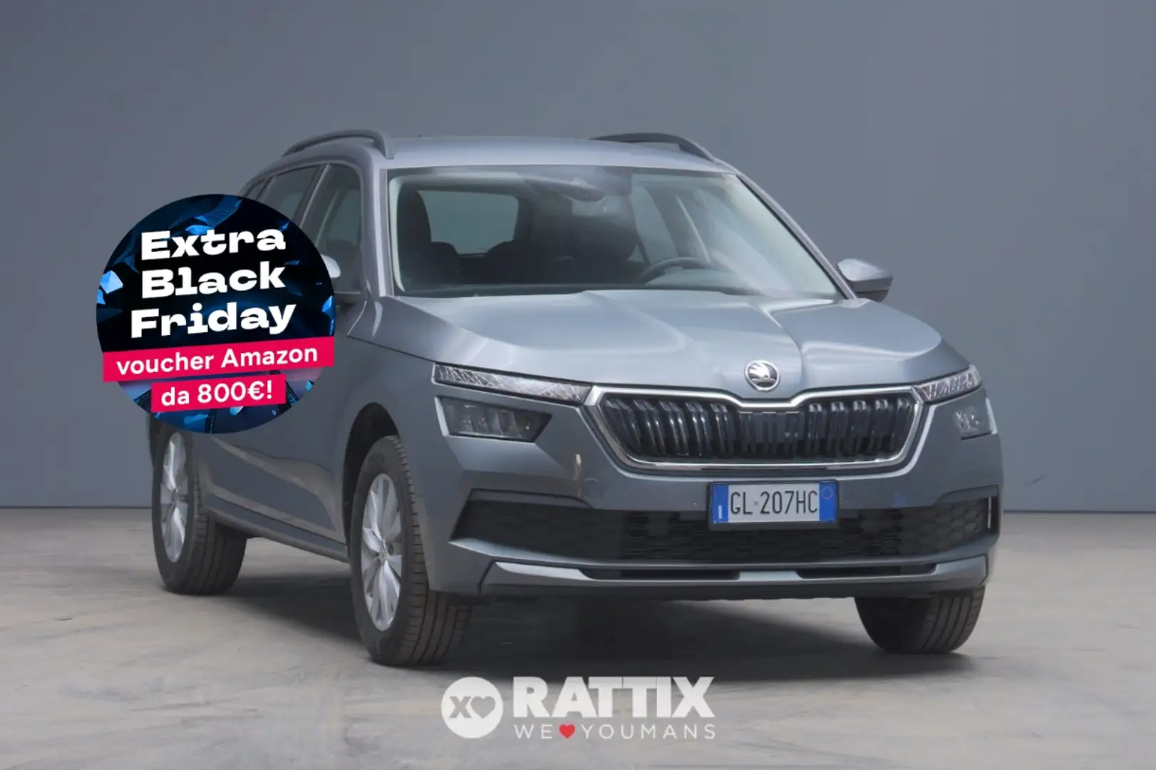 Skoda Kamiq 1.0 TSI 110CV Ambition Grigio - 1