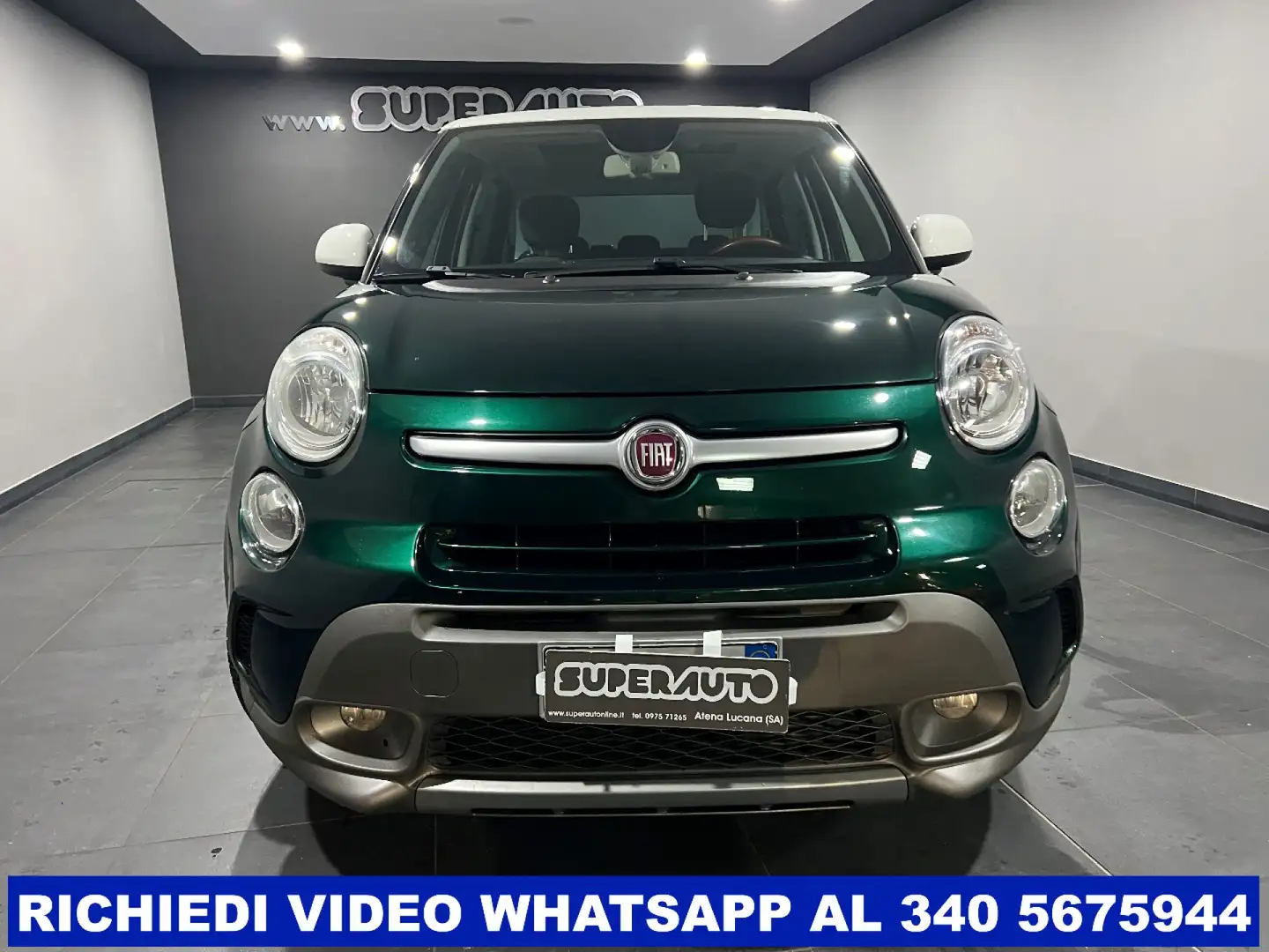 Fiat 500L 1.4 T-Jet 120 CV GPL Trekking Verde - 2