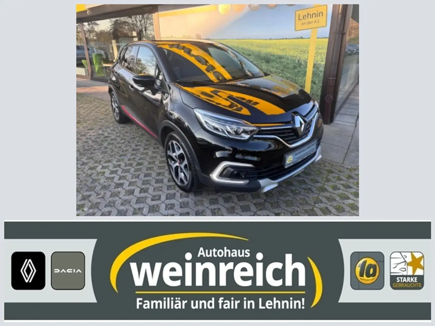 Renault Captur mit Klima, Navi & Sitzheizung Klima Navi Negro - 1