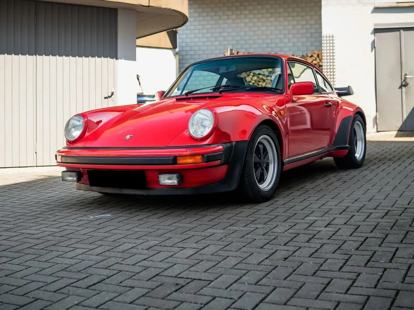 Porsche 930 911 930 Turbo Coupé Rouge - 1