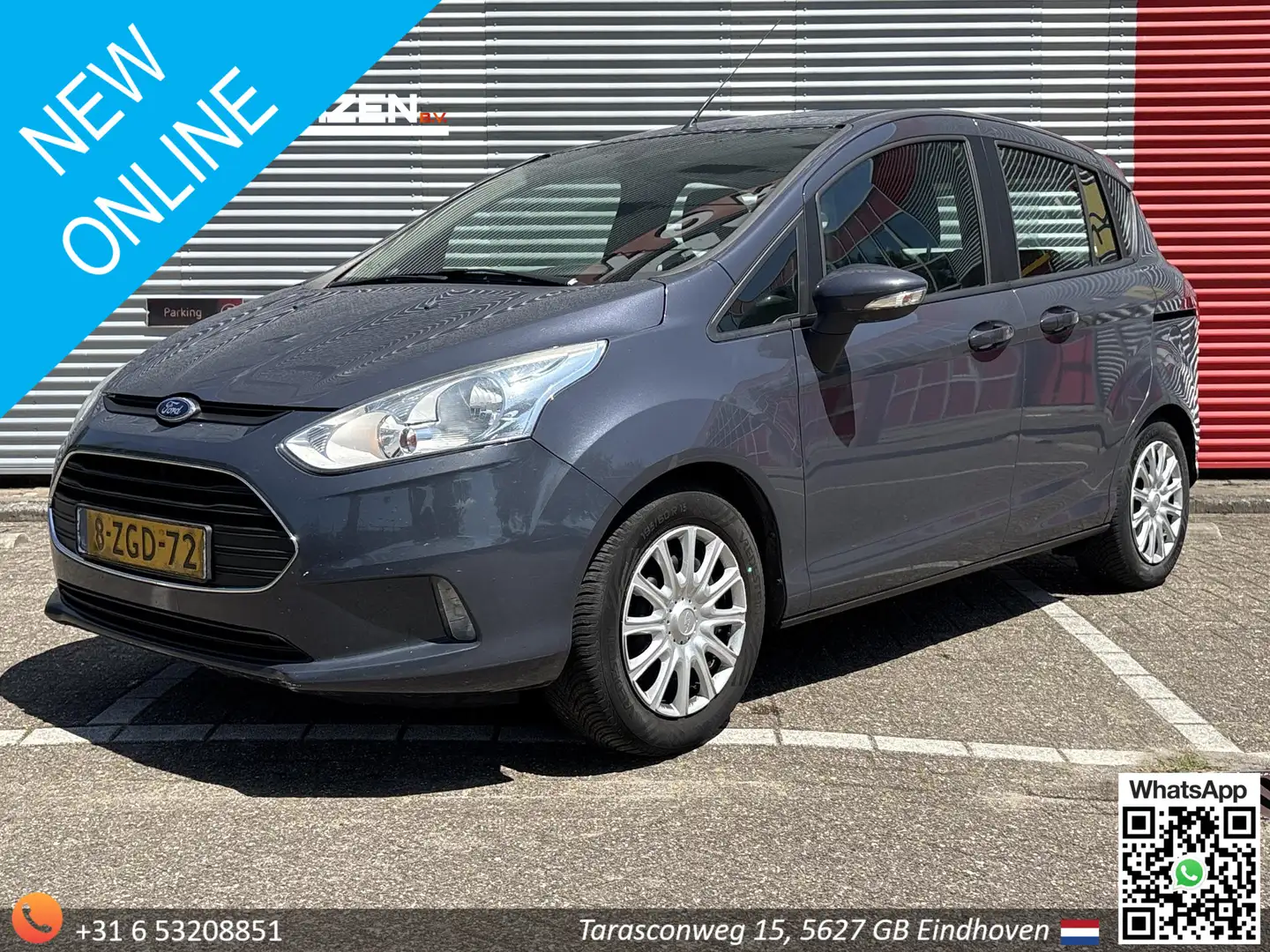 Ford B-Max 1.0 EcoBoost Style | Cruise | Airco | Navi | Trekh Grijs - 1
