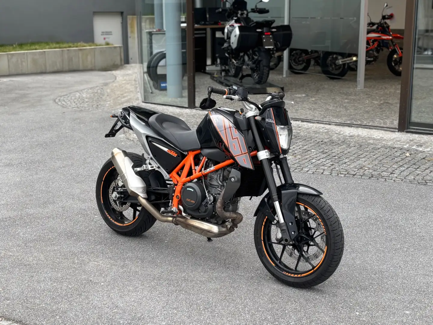 KTM 690 Duke Portocaliu - 2