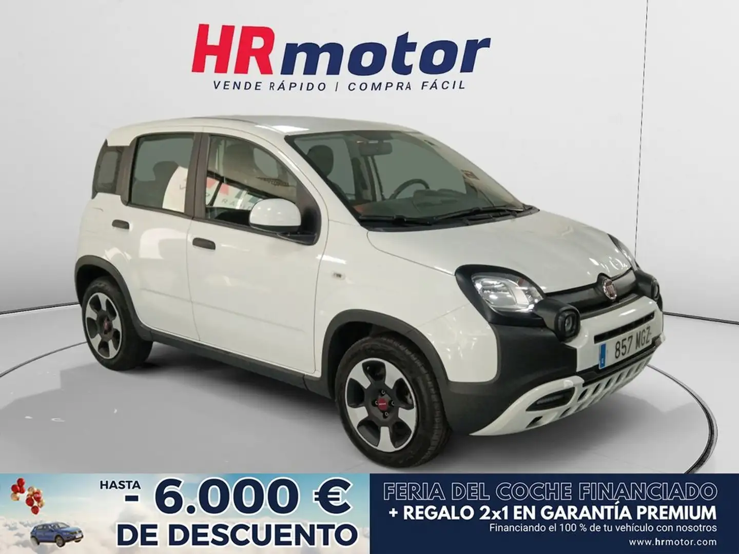 Fiat Panda City Cross Blanco - 1