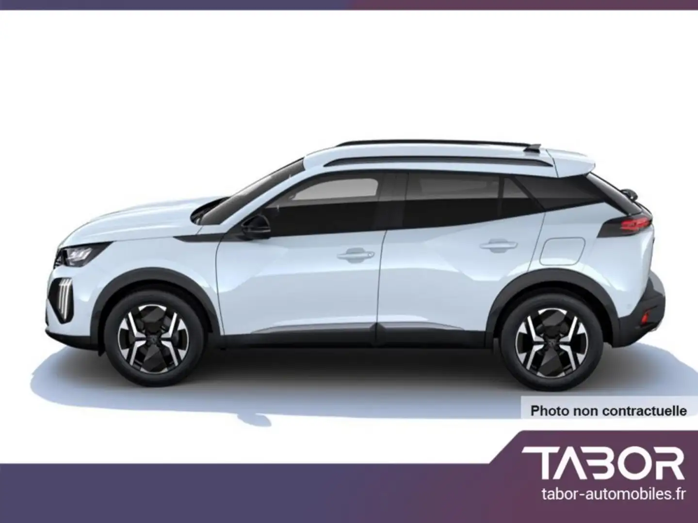 Peugeot 2008 MHEV 136 DSC6 Allure ACC 360° 17R Blanc - 2