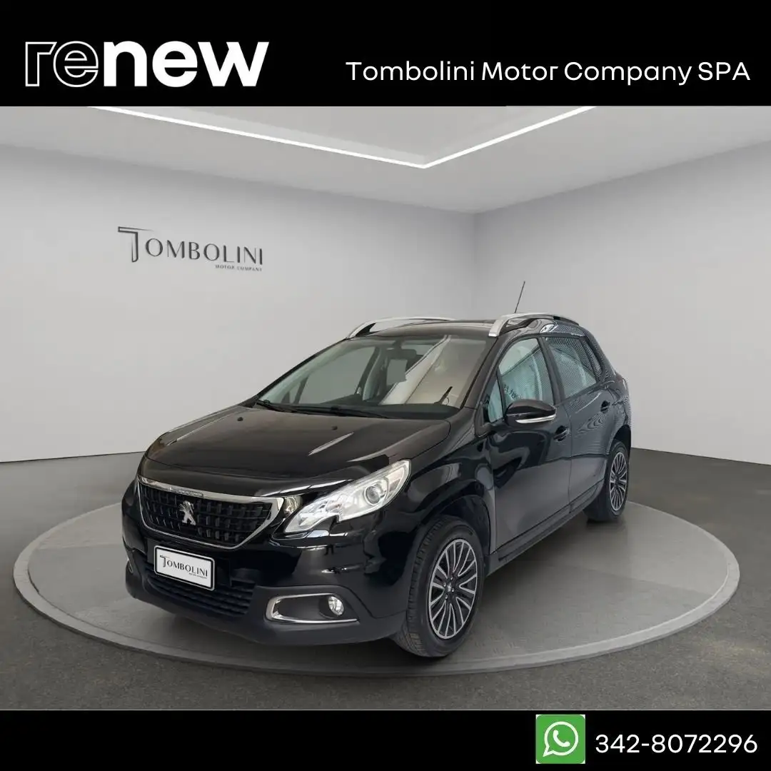 Peugeot 2008 2008 1.6 bluehdi Active 100cv Negro - 1