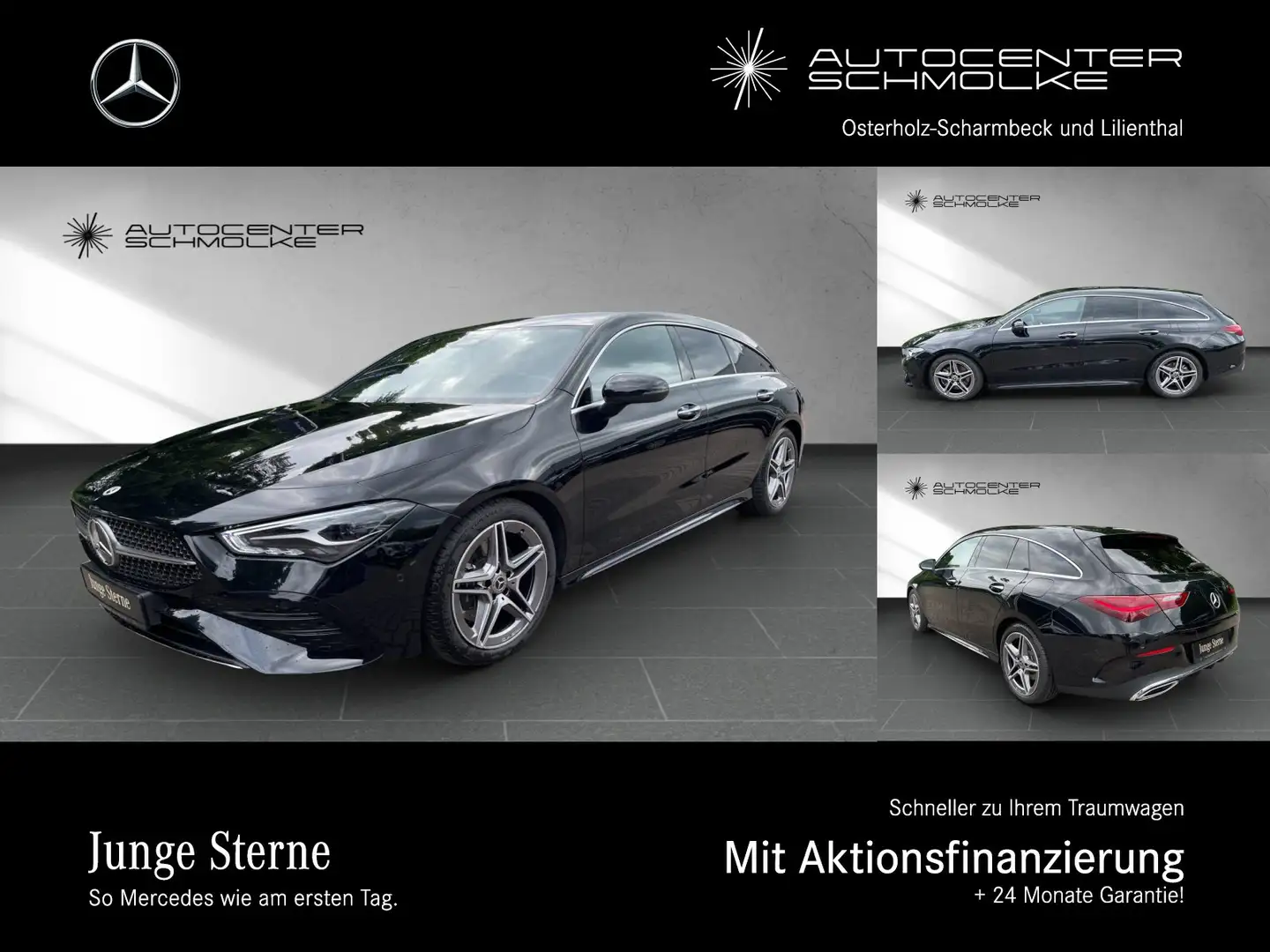 Mercedes-Benz CLA 200 CLA 200 SB AMG Advanced+ RFK*LED*MBUX*TOTWI*etc. Noir - 1