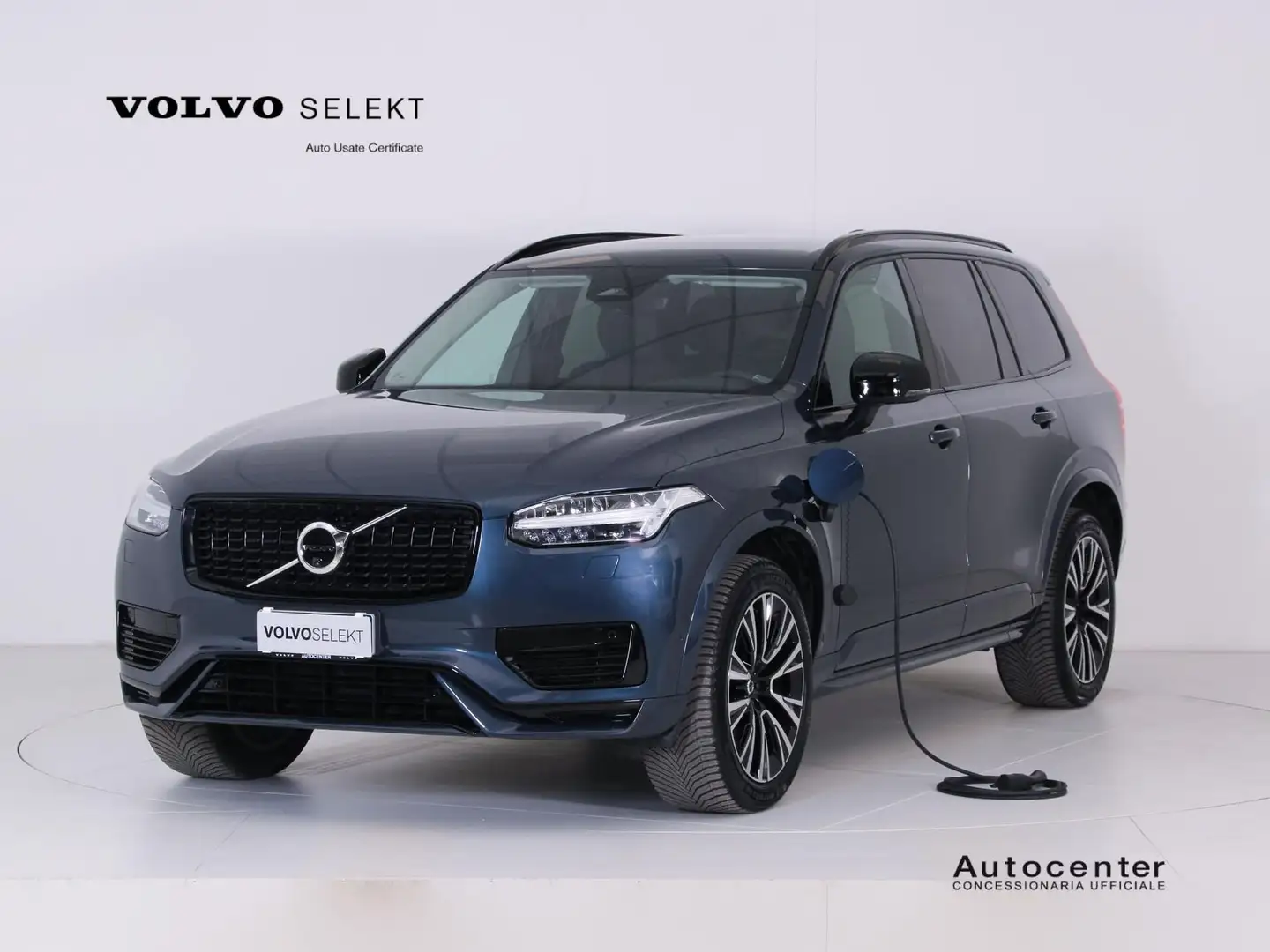 Volvo XC90 XC90 T8 PLUG IN PLUS DARK AWD AUT 7 POSTI Blu/Azzurro - 1