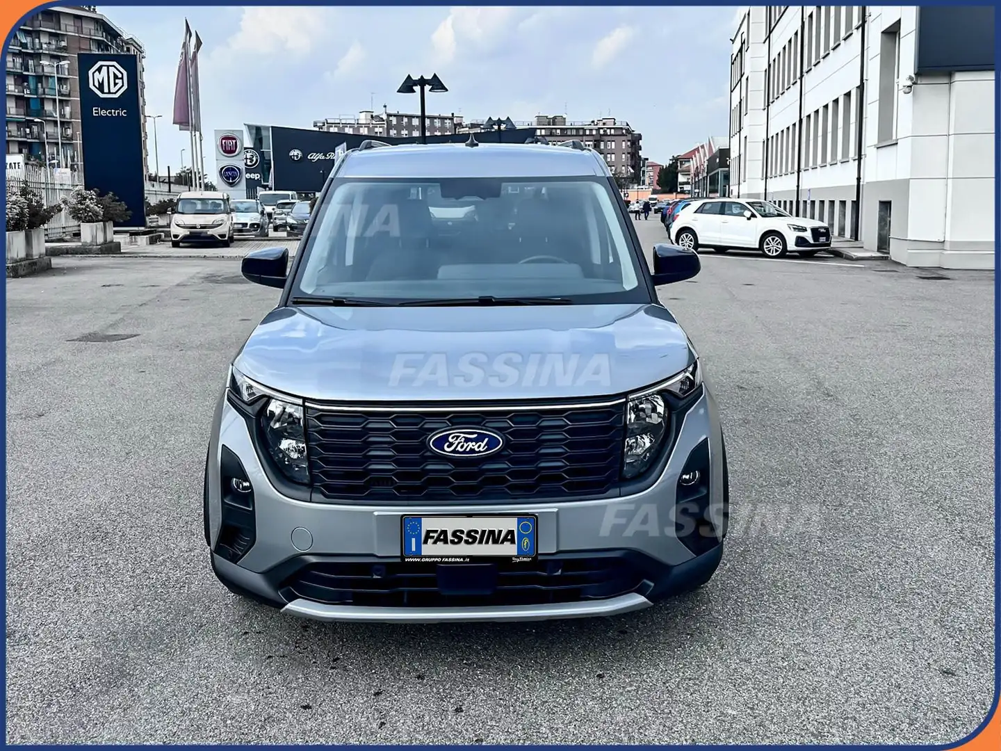 Ford Tourneo Courier Tourneo Courier 1.0 EcoBoost Powershift Active Grigio - 2
