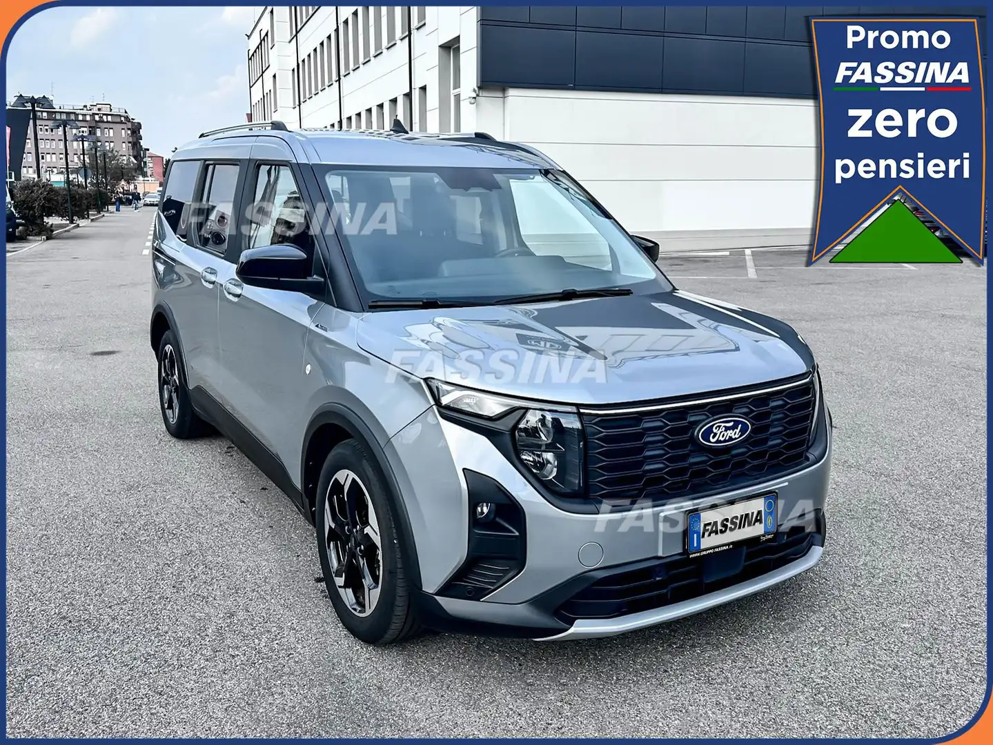 Ford Tourneo Courier Tourneo Courier 1.0 EcoBoost Powershift Active Grigio - 1