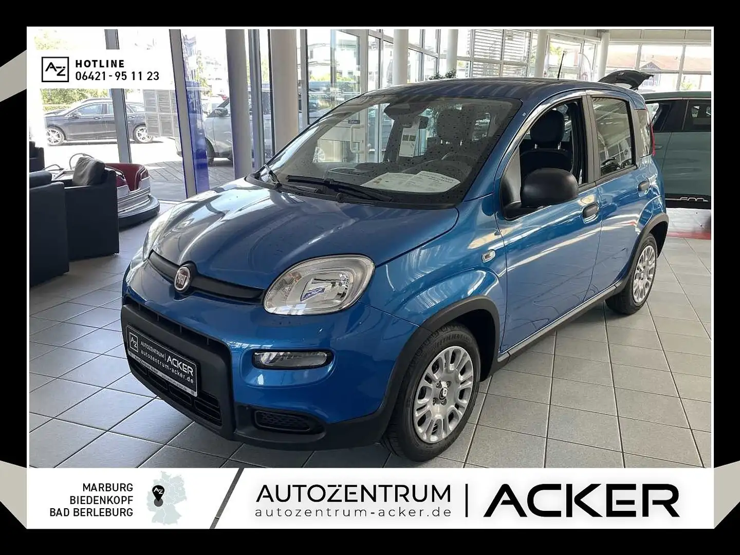 Fiat Panda *NEU* 1.0 GSE Hybrid DAB/Klima Blau - 1