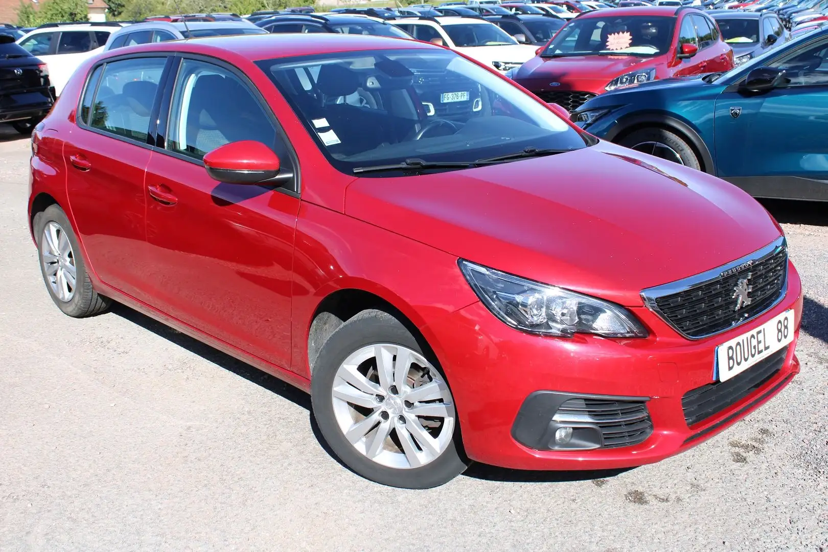 Peugeot 308 ACTIVE PACK 110 CV ESSENCE GPS 3D CAMÉRA USB JA 16 I-COKPIT BLUETOOTH RÉGULATEUR Rot - 1