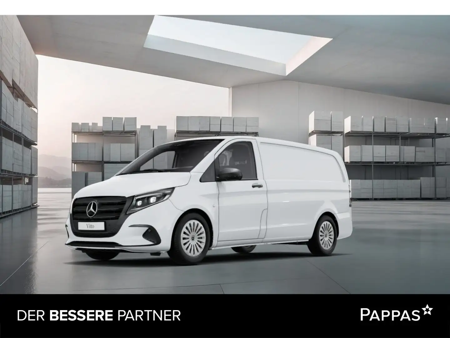 Mercedes-Benz Vito 116 CDI 4x4 Kasten Lang Aut. Cam SHZ LED Weiß - 1