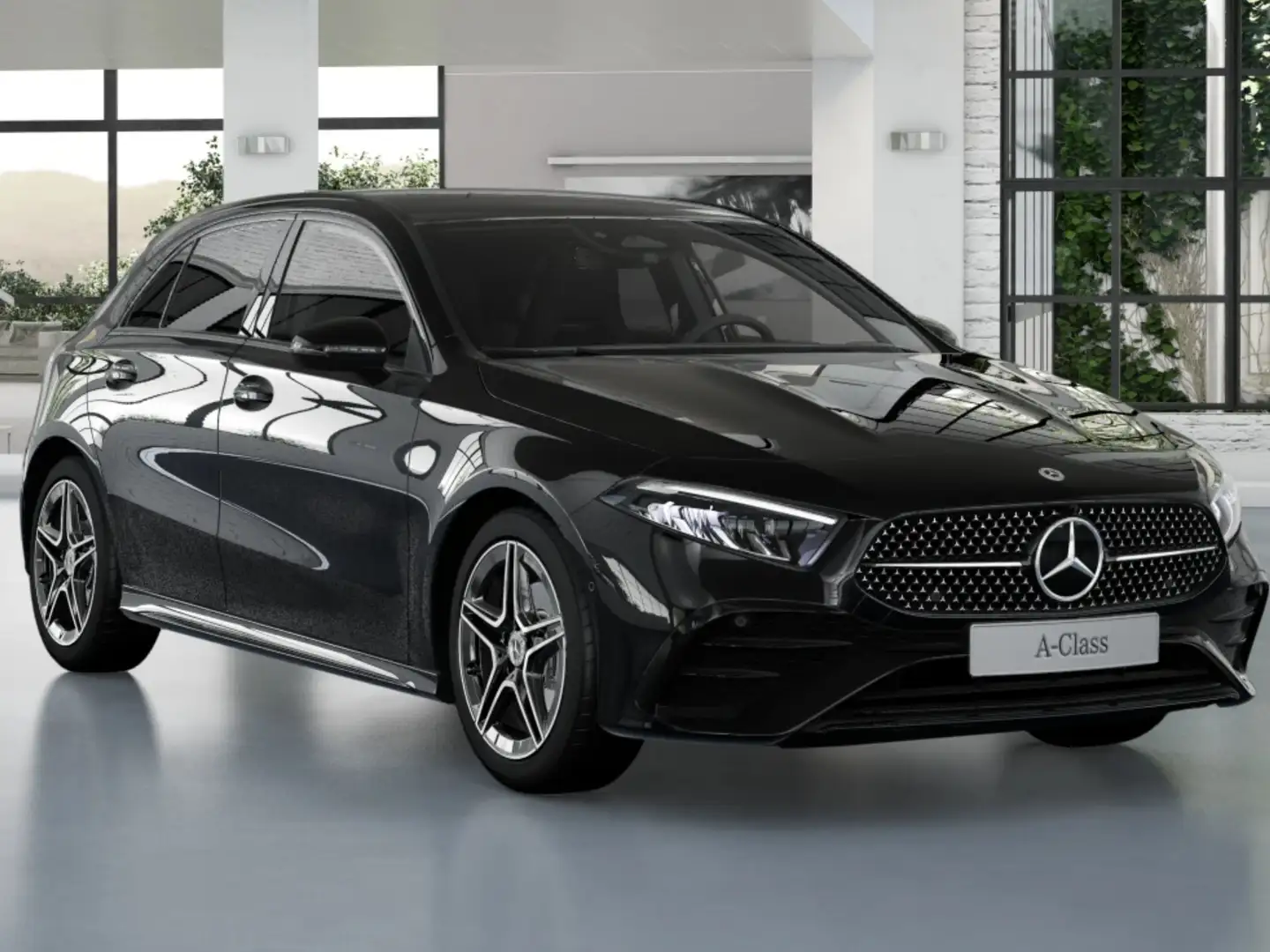 Mercedes-Benz A 180 A 180d AMG Line ADVANCED Чорний - 1