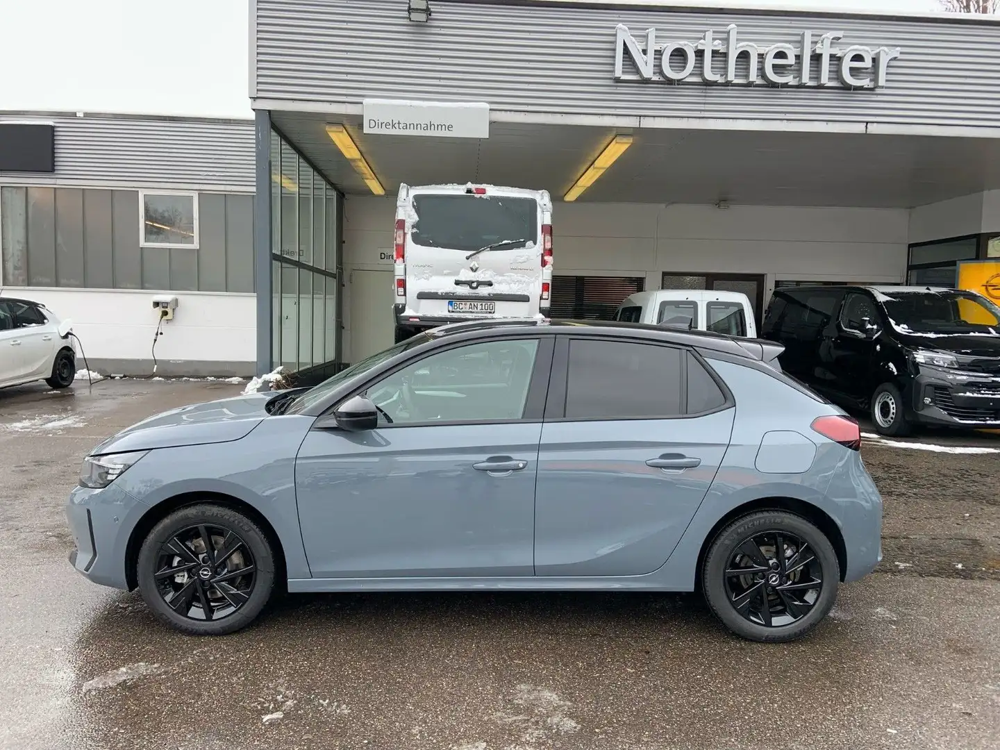 Opel Corsa F GS 1.2 DIT 101 PS 6 Gang 5 JahreGarantie Gris - 1