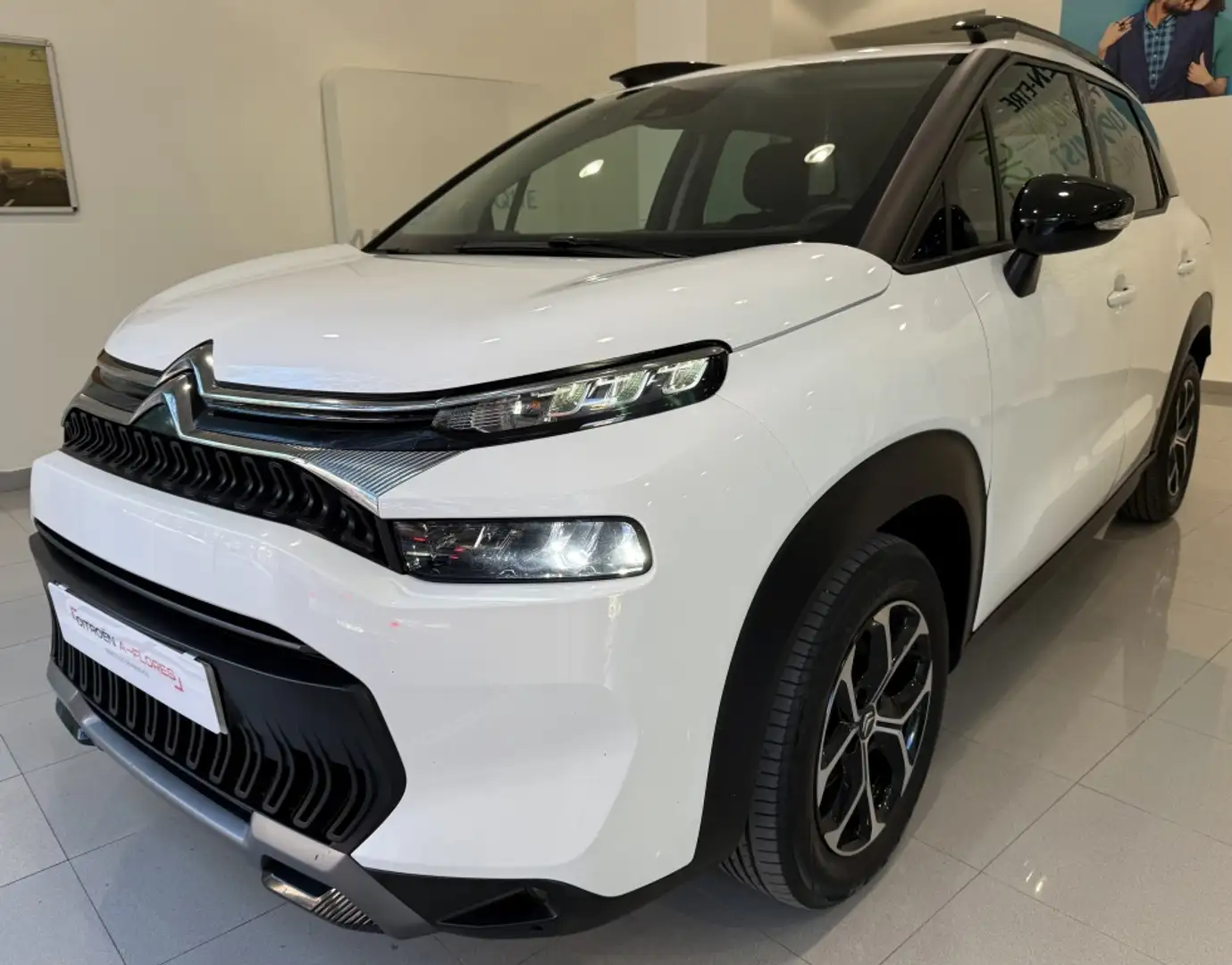 Citroen C3 Aircross Puretech S&S Shine 110 Blanc - 1