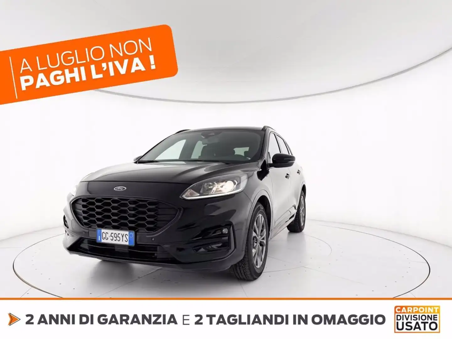 Ford Kuga 2.5 full hybrid st-line 2wd 190cv cvt Nero - 1